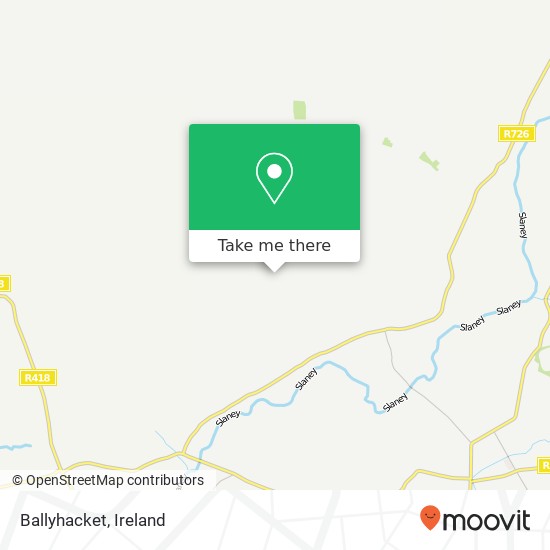 Ballyhacket map