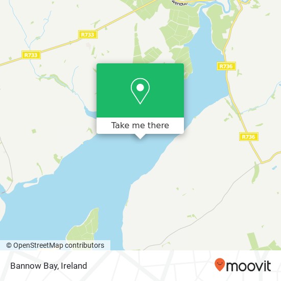 Bannow Bay map