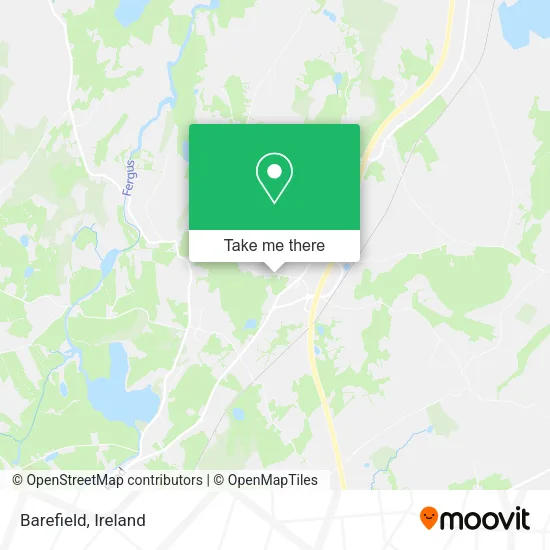 Barefield map
