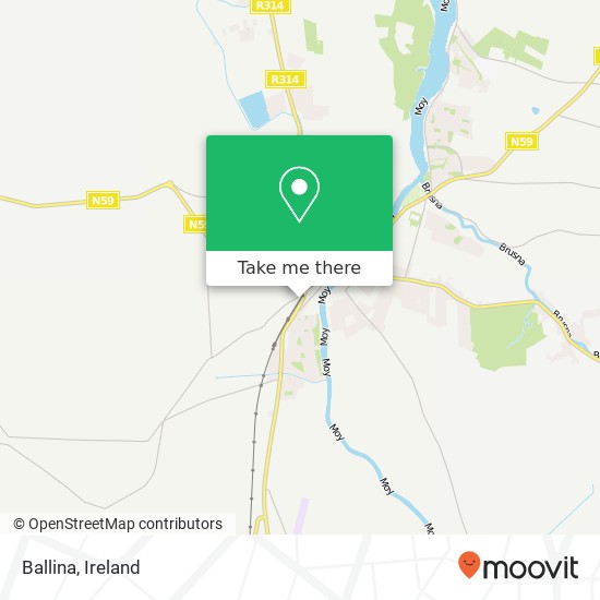 Ballina map