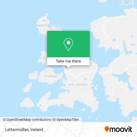 Lettermullan map