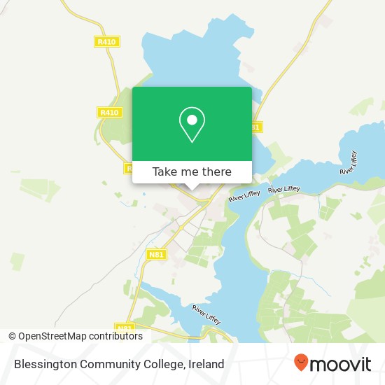 Blessington Community College map