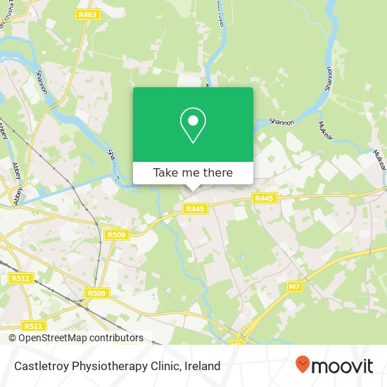 Castletroy Physiotherapy Clinic map