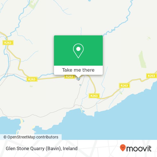 Glen Stone Quarry (Bavin) map