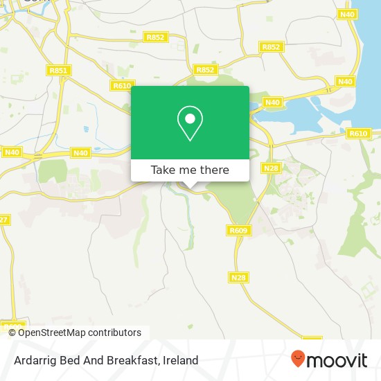 Ardarrig Bed And Breakfast map