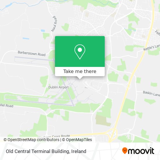 Old Central Terminal Building map