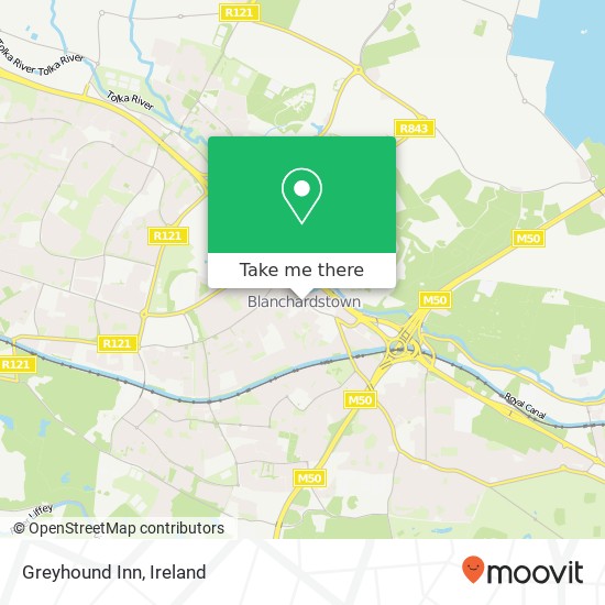 Greyhound Inn map