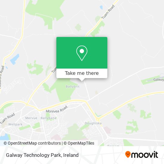 Galway Technology Park map