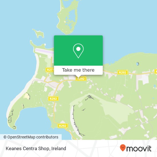 Keanes Centra Shop map
