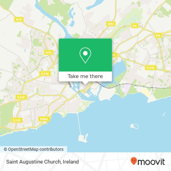 Saint Augustine Church map