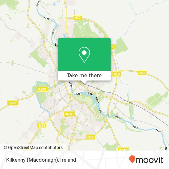 Kilkenny (Macdonagh) map