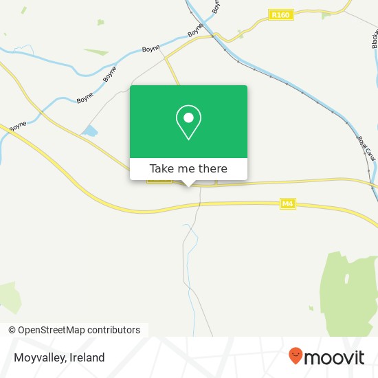 Moyvalley map