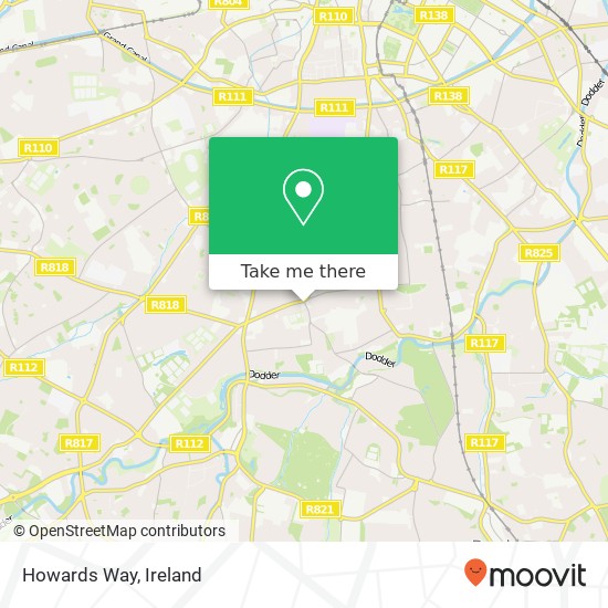 Howards Way map