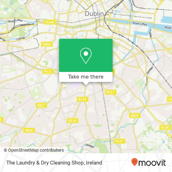 The Laundry & Dry Cleaning Shop map