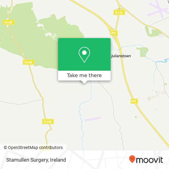 Stamullen Surgery map