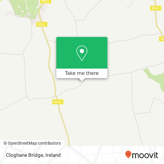 Cloghane Bridge map