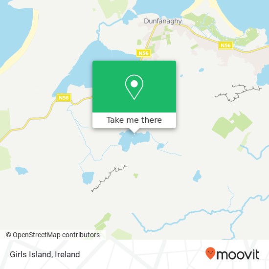 Girls Island map