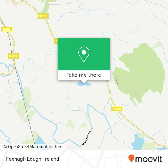 Feenagh Lough map