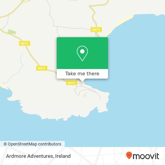 Ardmore Adventures map