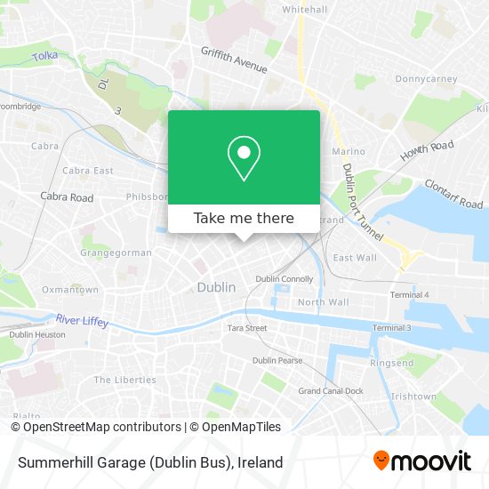 Summerhill Garage (Dublin Bus) map