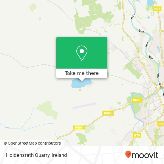Holdensrath Quarry map
