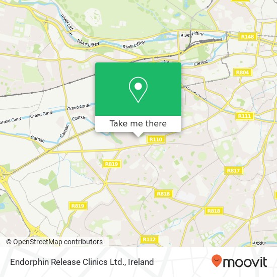 Endorphin Release Clinics Ltd. map