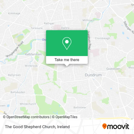 The Good Shepherd Church map