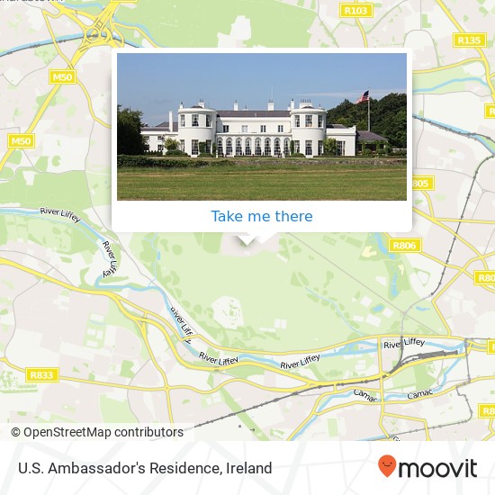 U.S. Ambassador's Residence map