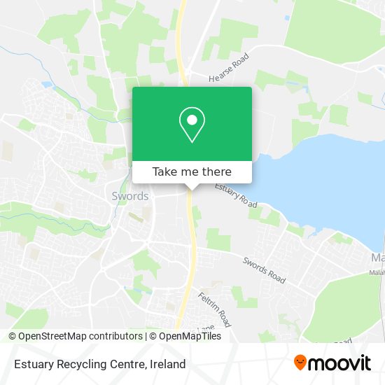 Estuary Recycling Centre map