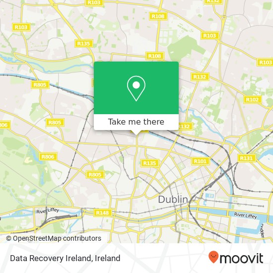 Data Recovery Ireland map
