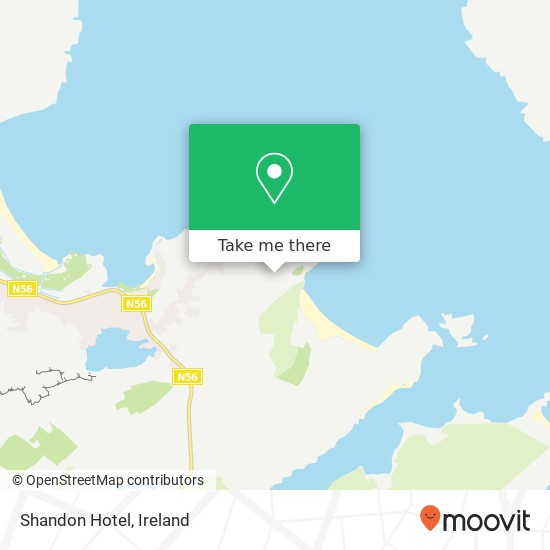 Shandon Hotel map