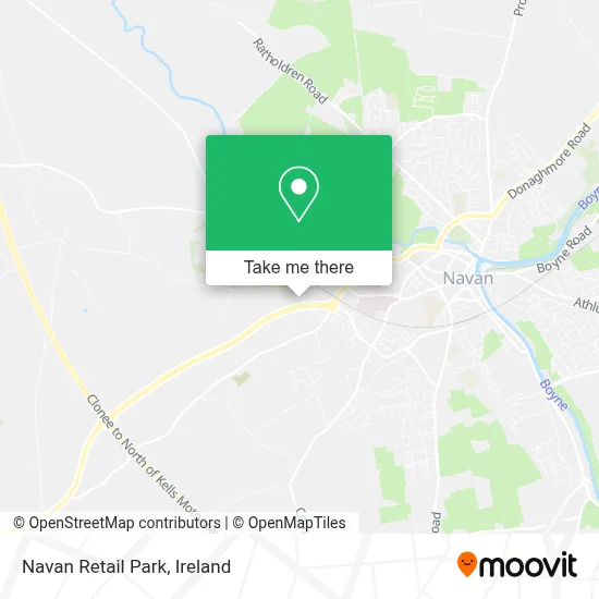 Navan Retail Park map