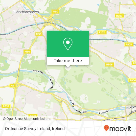 Ordnance Survey Ireland map