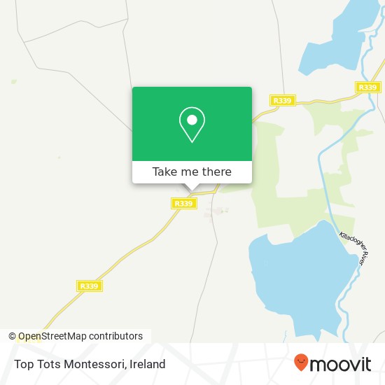 Top Tots Montessori map