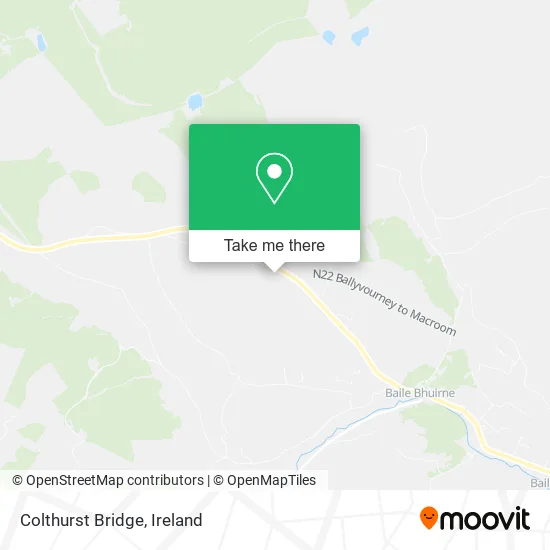 Colthurst Bridge map