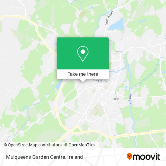 Mulqueens Garden Centre map