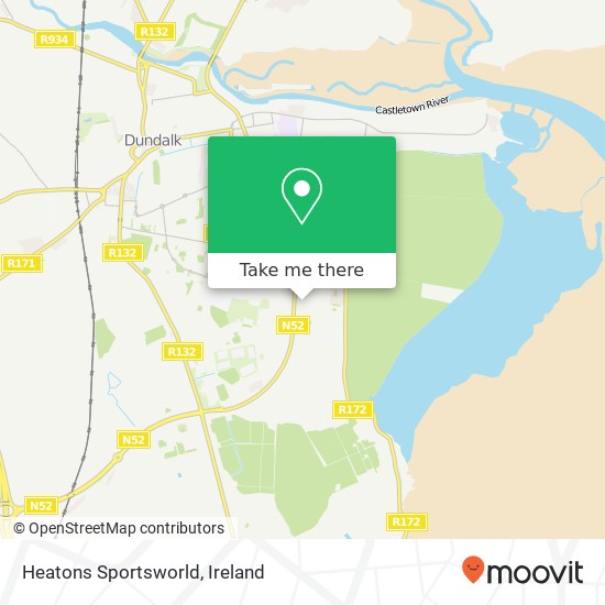 Heatons Sportsworld map
