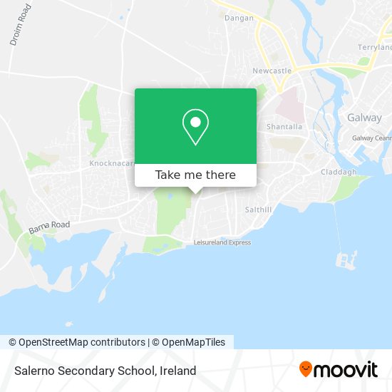 Salerno Secondary School map