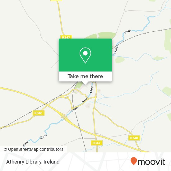 Athenry Library map