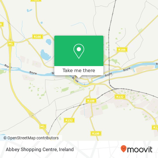 Abbey Shopping Centre plan