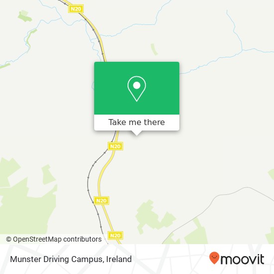 Munster Driving Campus map
