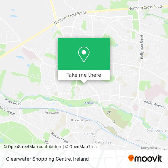 Clearwater Shopping Centre map
