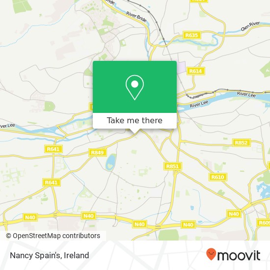 Nancy Spain's map