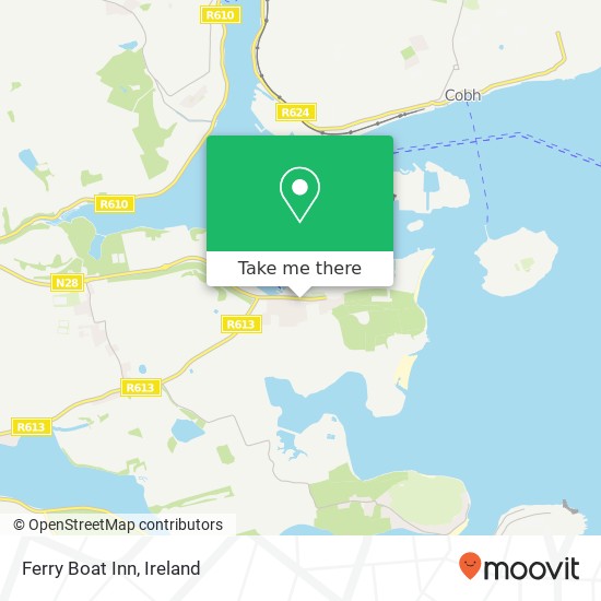 Ferry Boat Inn map
