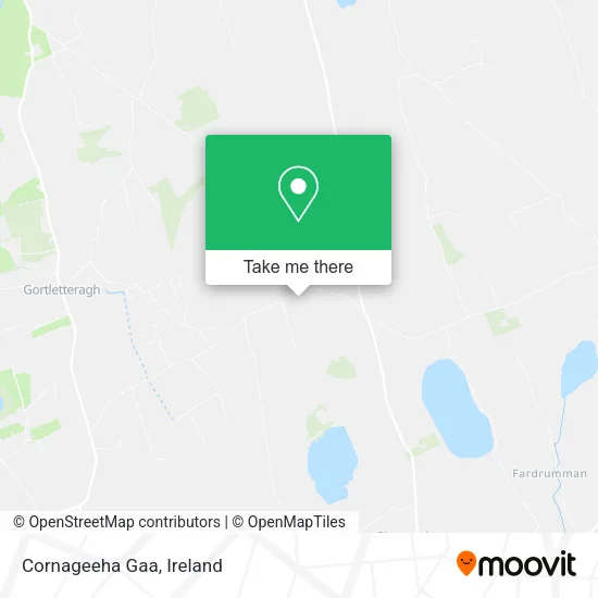 Cornageeha Gaa map