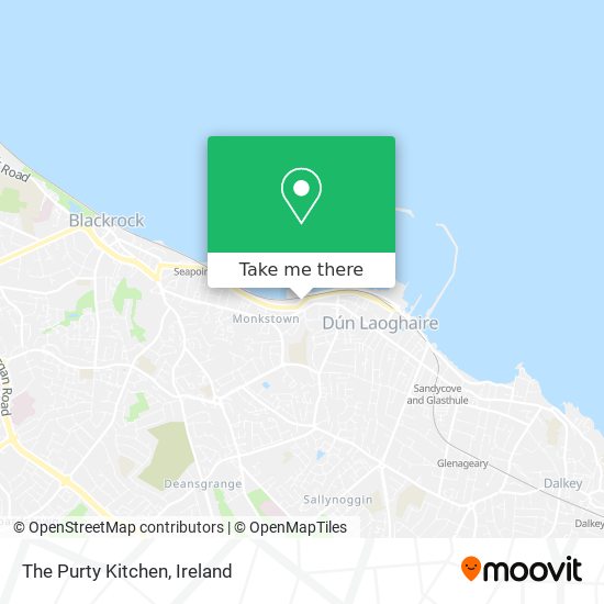 The Purty Kitchen map