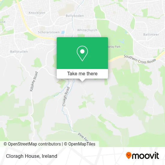 Cloragh House map