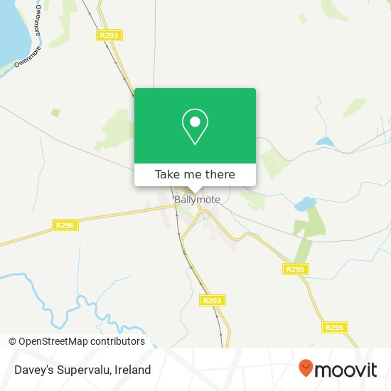Davey's Supervalu map