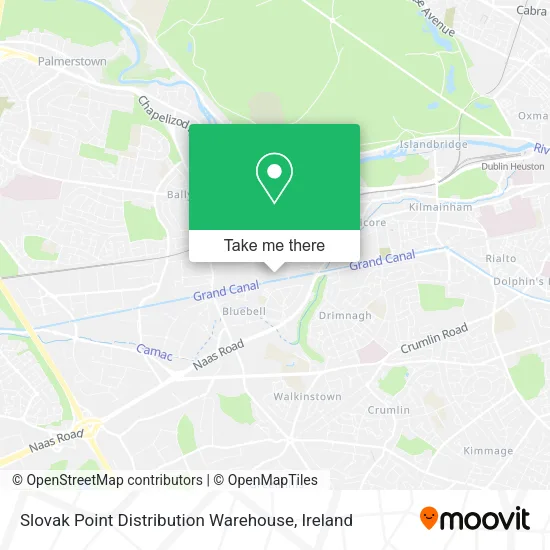 Slovak Point Distribution Warehouse map
