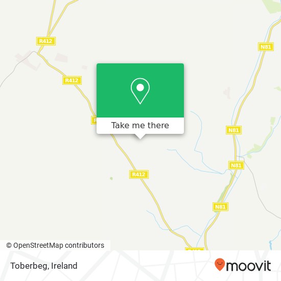 Toberbeg map